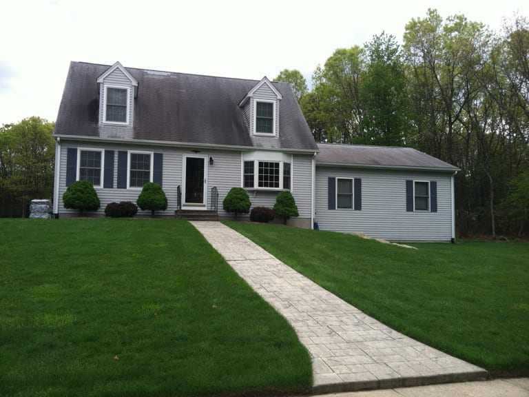 Roof Cleaning Before